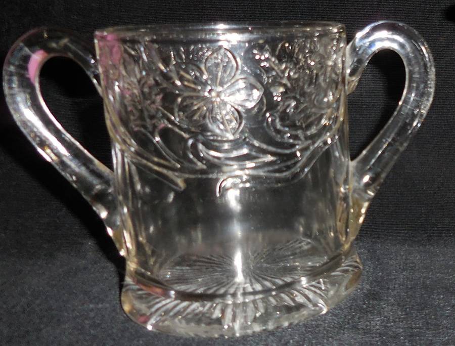 Indiana Silver Open Sugar by Indiana Glass-1