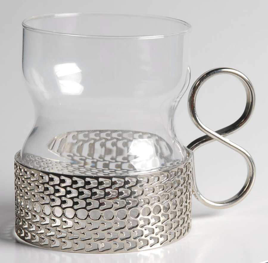 Tsaikka 8 Oz Flat Tumbler W/Metal Holder by Iittala-1
