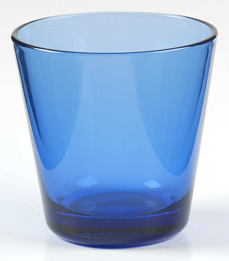 Kartio Ultramarine Blue 7 Oz Flat Tumbler by Iittala-1