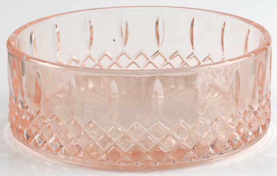 Princess Pink (Pink Giftware) Candy Box No Lid by Indiana Glass-1