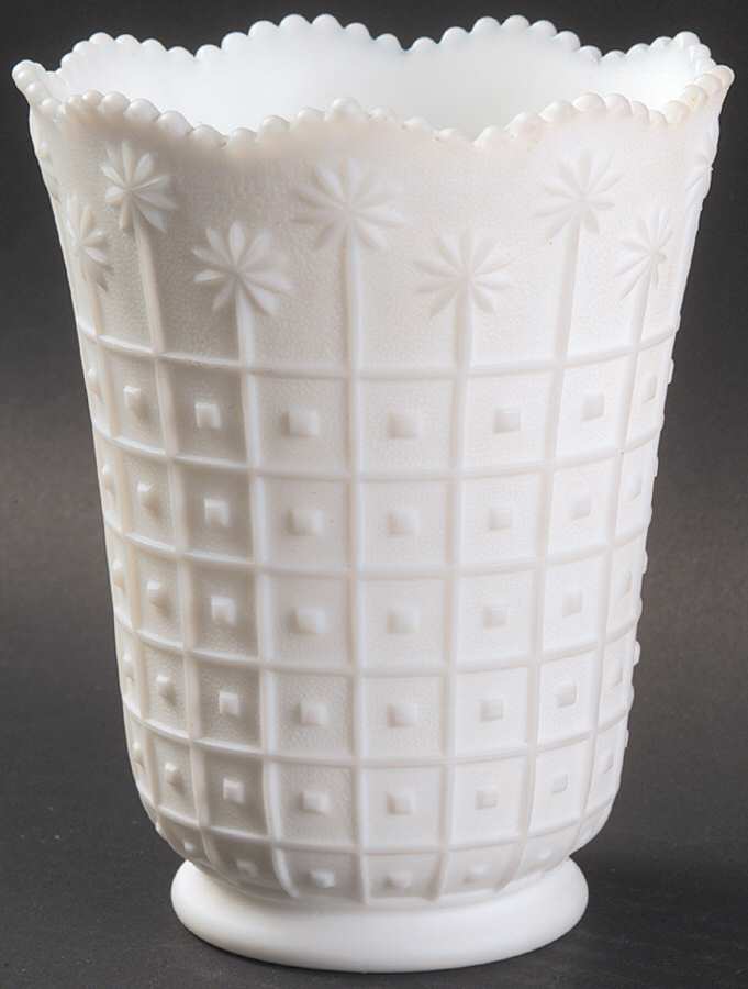 1950 Milkglass (Frosted) 5" Flower Vase by Imperial Glass-Ohio-1