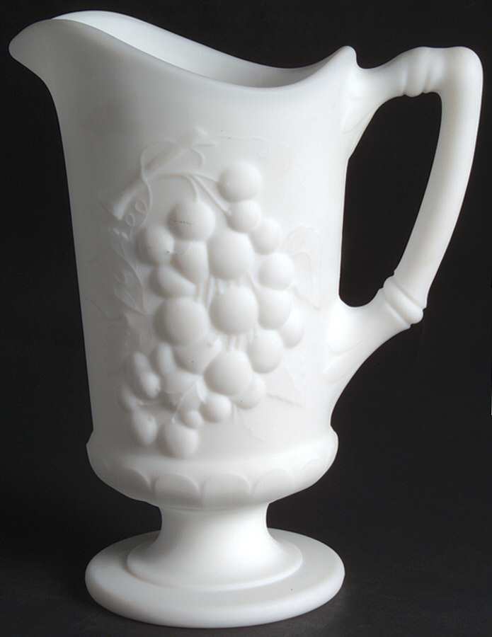 1950 Milkglass (Frosted) 24 Oz Pitcher by Imperial Glass-Ohio-1