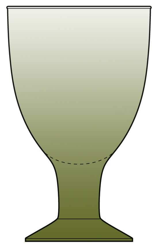 Verna Moss Green Wine Glass by Iittala-1