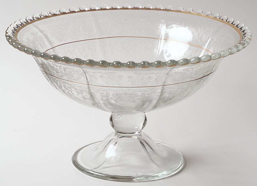 3400-8 Round Compote (Height X Width) by Imperial Glass-Ohio-1