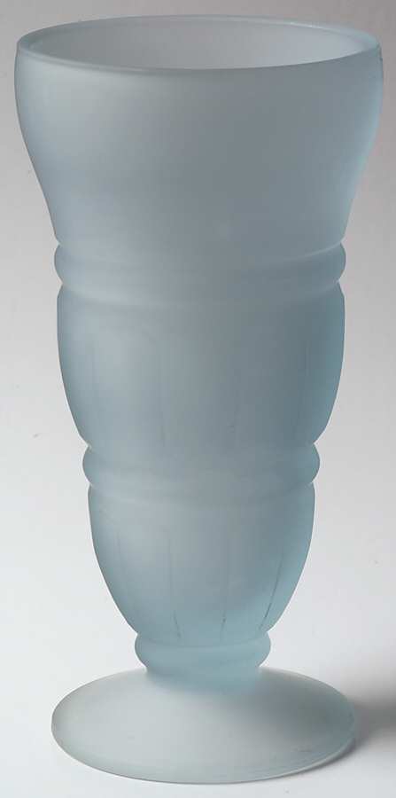 304 Blue Frosted 12 Oz Soda Tumbler by Indiana Glass-1