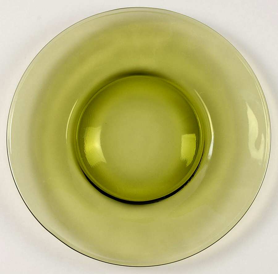 Olive Bread & Butter Plate by Indiana Glass-1