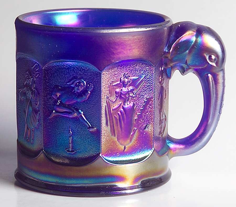 Heisey By Imperial Animals & Figurines Aurora Jewels Story Book Mug by Imperial Glass-Ohio-1