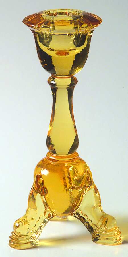 Heisey By Imperial Animals & Figurines Candlestick-Empress-Collectors Guild-Yellow by Imperial Glass-Ohio-1