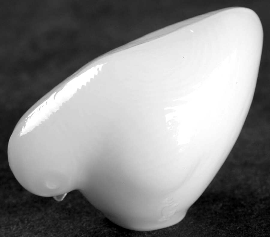 Heisey By Imperial Animals & Figurines Milk Glass Head Down Chick by Imperial Glass-Ohio-1