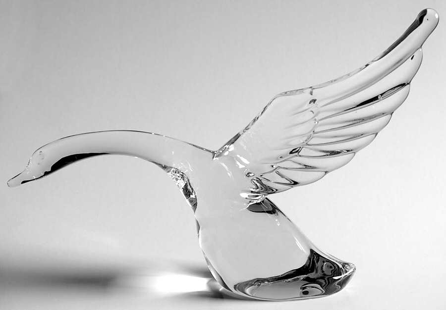 Heisey By Imperial Animals & Figurines Goose-Wings Up by Imperial Glass-Ohio-1