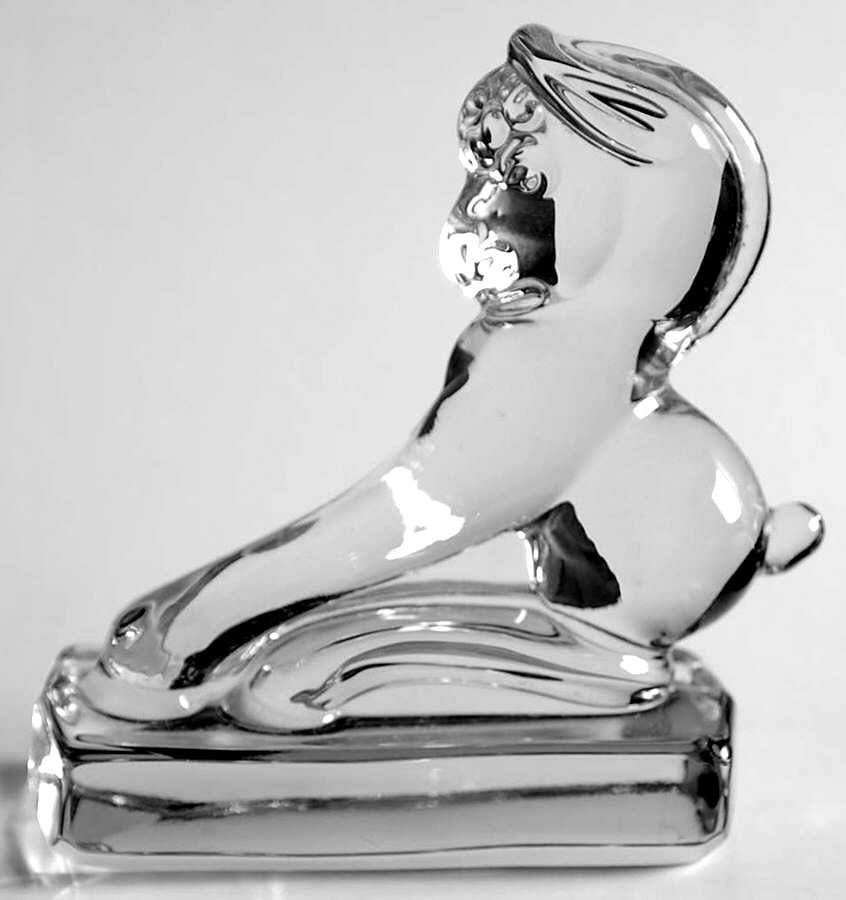 Heisey By Imperial Animals & Figurines Clear Balking Colt by Imperial Glass-Ohio-1