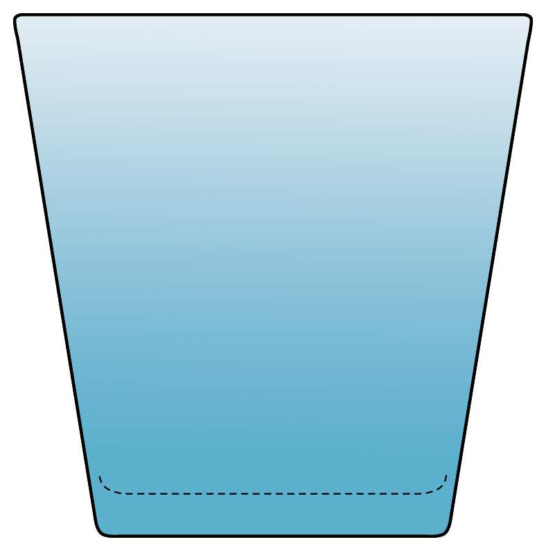 Kartio Turquoise Blue 7 Oz Flat Tumbler by Iittala-1