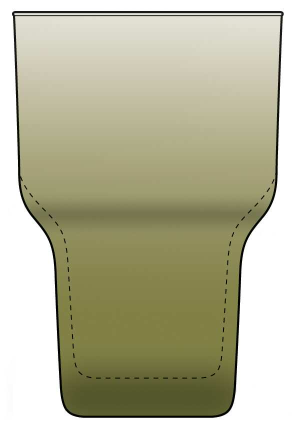 Ote Moss Green Wine Glass by Iittala-1