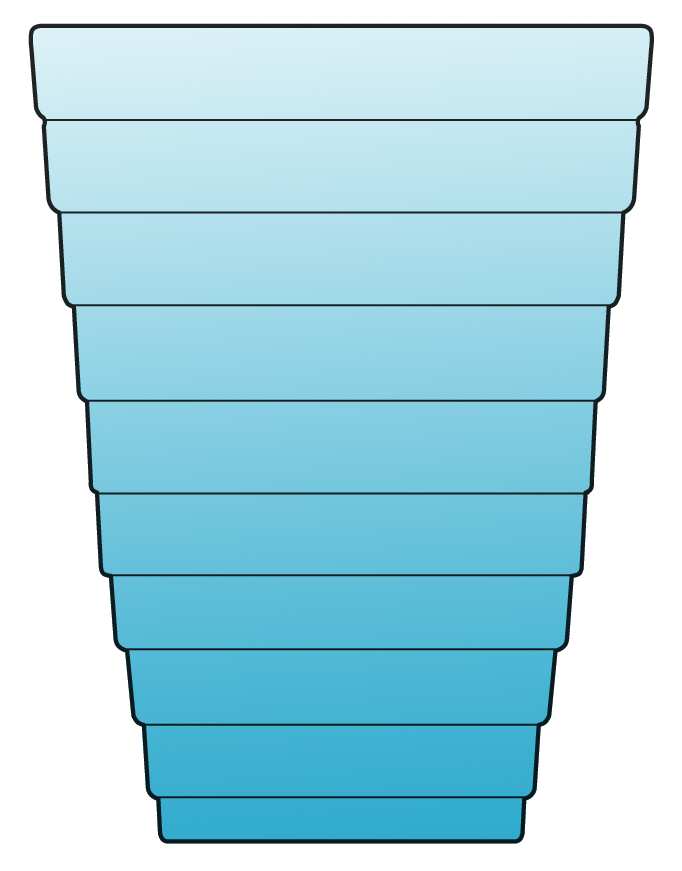 Aino Aalto Turquoise Blue 11 Oz Flat Tumbler by Iittala-1