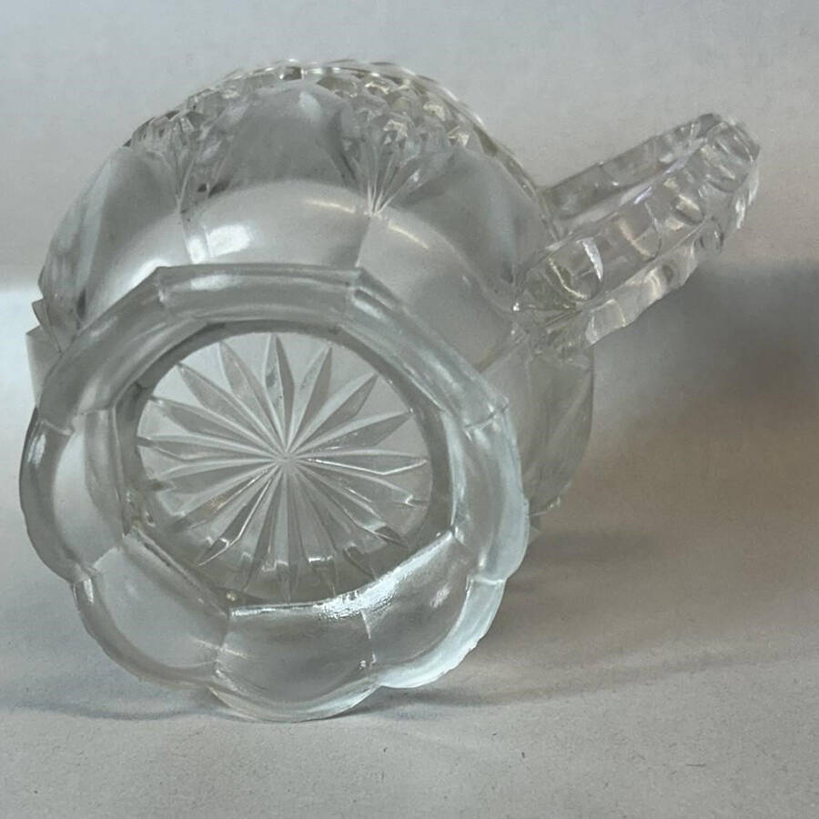 Tulip & Cane Creamer by Imperial Glass-Ohio-1