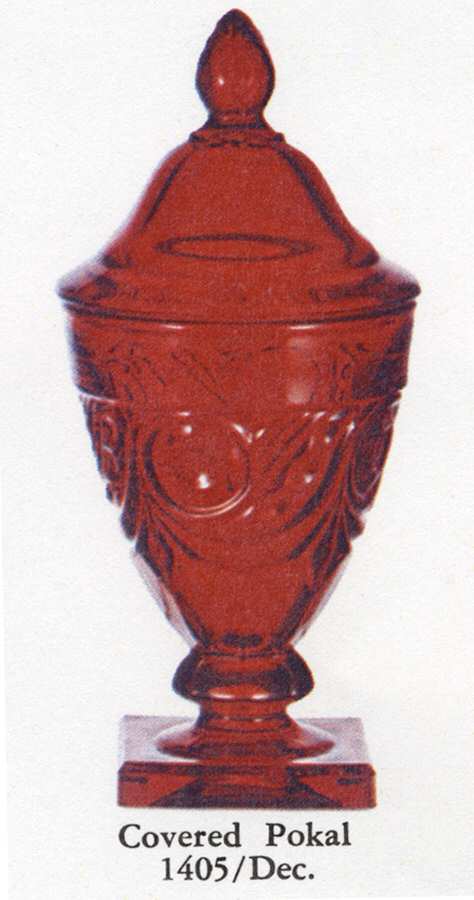 Ipswich Ruby Candy Dish & Lid by Imperial Glass-Ohio-1