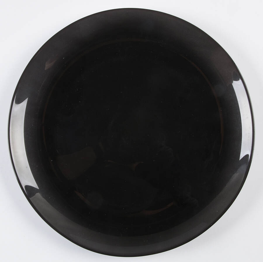 City Black Dinner Plate by Ikea Crystal-1