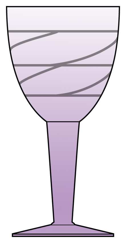 Pralin Wine Glass by Ikea Crystal-1