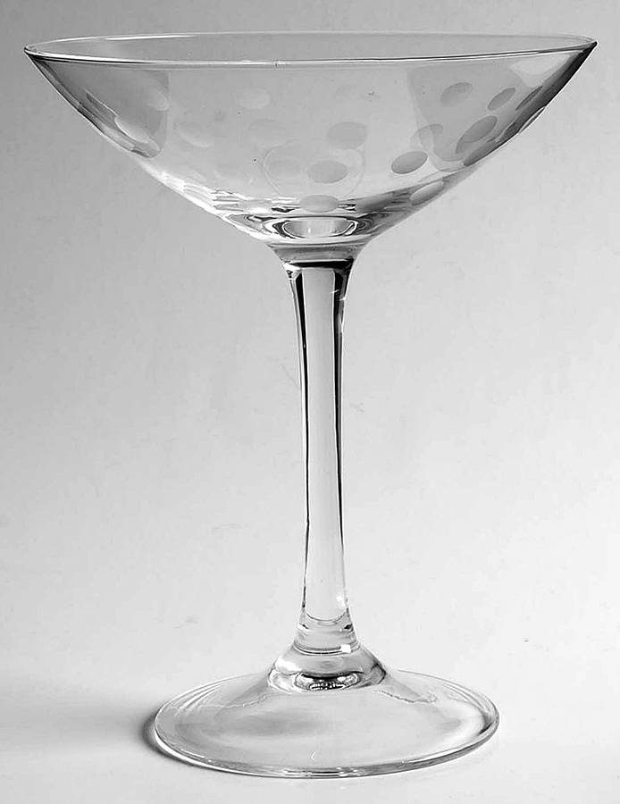 Skir Martini Glass by Ikea Crystal-1