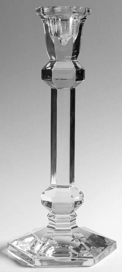 692 9" Single Light Candlestick by Imperial Crystal (Import)-1