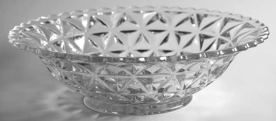 Intaglio Fruit Mt Vernon (Line 699) 9" Round Bowl by Imperial Glass-Ohio-1