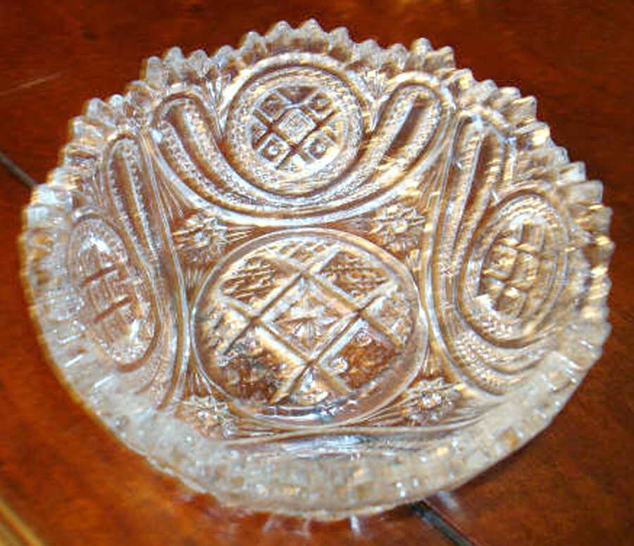 438 Clear Small Fruit Dessert Bowl by Imperial Glass-Ohio-1
