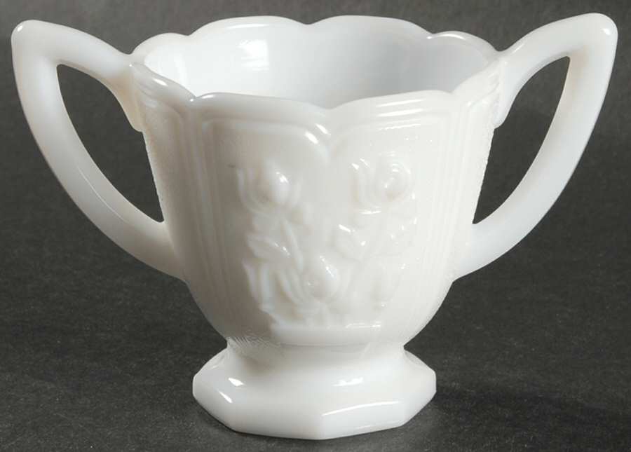 1950-588 Open Sugar by Imperial Glass-Ohio-1