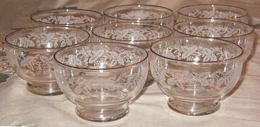 Golden Grape Custard Cup by Indiana Glass-1