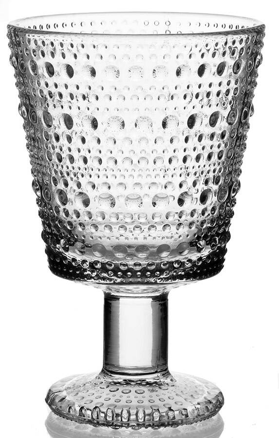 Kastehelmi Clear Goblet All Purpose by Iittala-1