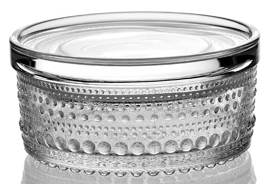 Kastehelmi Clear 2" Storage Jar & Lid by Iittala-1