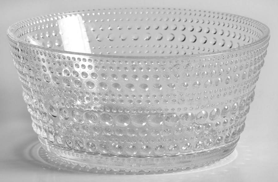 Kastehelmi Clear Cereal Bowl by Iittala-1