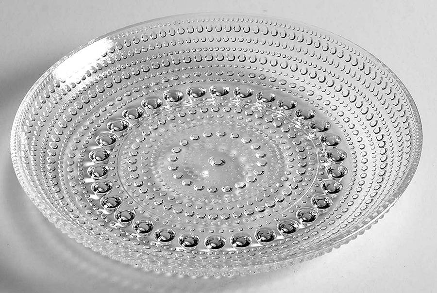Kastehelmi Clear Bread & Butter Plate by Iittala-1