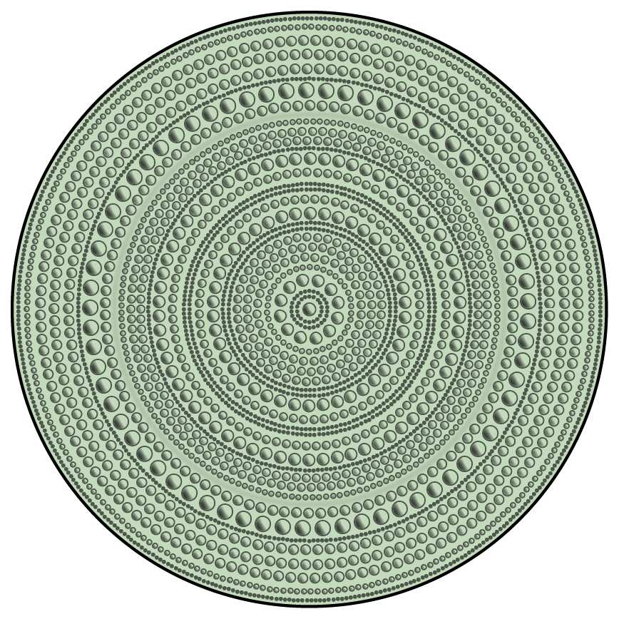 Kastehelmi Apple Green Dinner Plate by Iittala-1