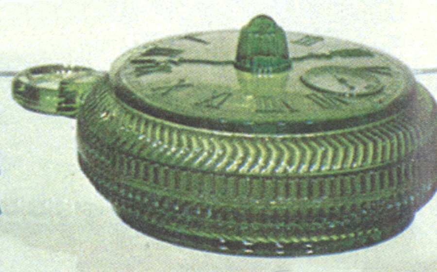 Watch Candy Dish & Lid by Imperial Glass-Ohio-1
