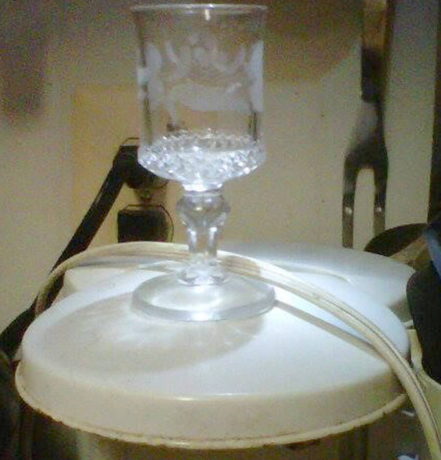 Imperial Decoration #1 Water Goblet by Imperial Glass-Ohio-1