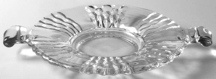 372 Clear Mayonnaise Underplate Only by Indiana Glass-1