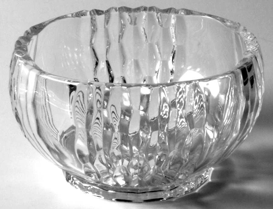 372 Clear Mayonnaise Bowl, Bowl Only by Indiana Glass-1