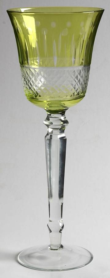 Glam Lime Green Water Goblet by Impulse-1