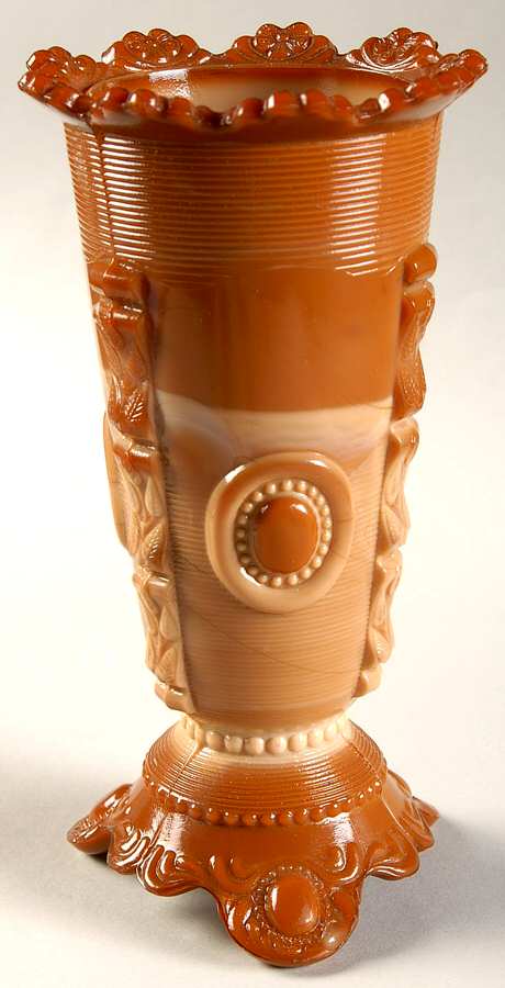 Dewey Chocolate 5" Flower Vase by Indiana Tumbler and Goblet-1