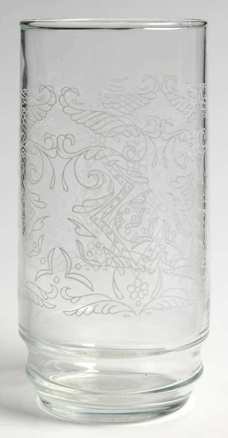 Recollection Decal 16 Oz Flat Tumbler by Indiana Glass-1