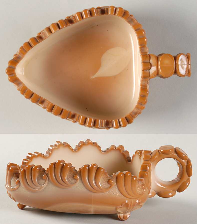 Leaf Bracket (Chocolate) 3 Toed Tricorne by Indiana Tumbler and Goblet-1