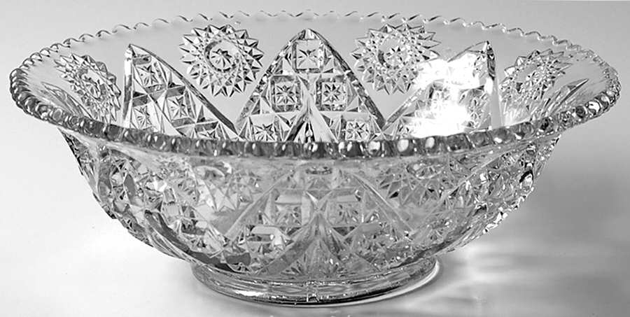 347 9" Round Bowl by Imperial Glass-Ohio-1