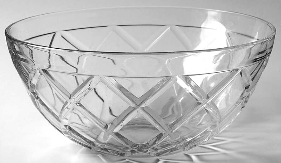 Gazebo 10" Salad Bowl by Indiana Glass-1