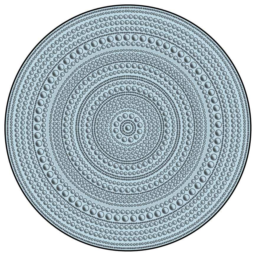 Kastehelmi Light Blue Dinner Plate by Iittala-1
