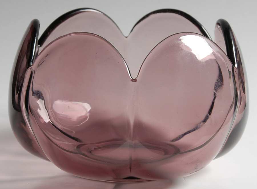 Tulip Amethyst 5" Cupped Bowl by Imperial Glass-Ohio-1