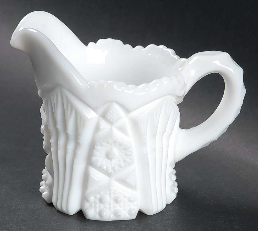 212 Milkglass Creamer by Imperial Glass-Ohio-1