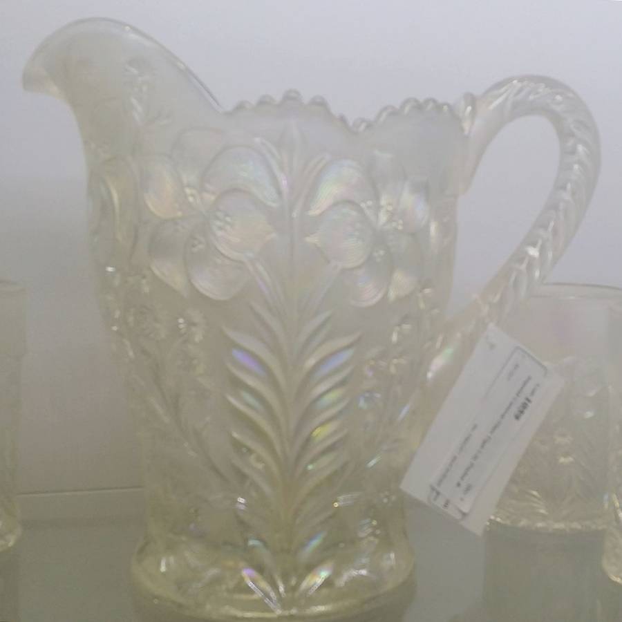 484 Clear 50 Oz Pitcher by Imperial Glass-Ohio-1