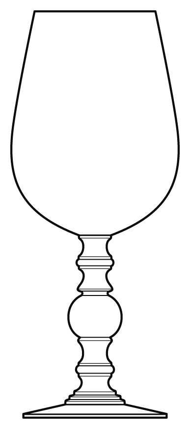 Grande Water Goblet by Impulse-1