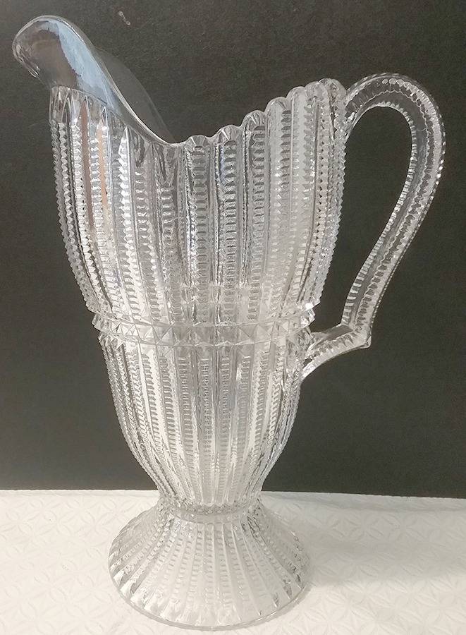 File Clear 64 Oz Pitcher by Imperial Glass-Ohio-1