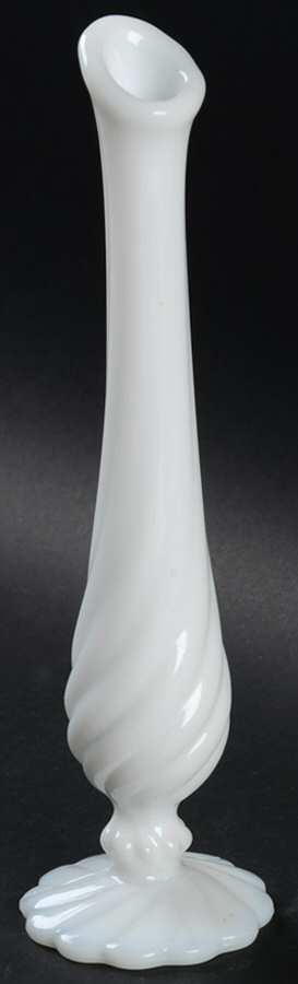 11-153 Milkglass 8" Bud Vase by Imperial Glass-Ohio-1